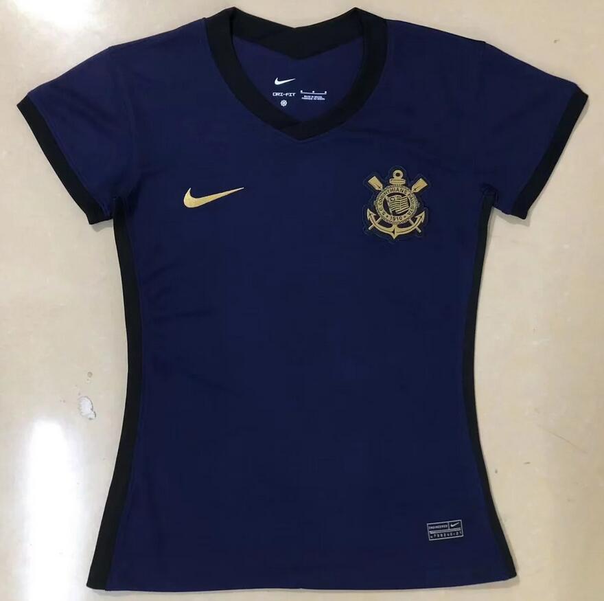 2021/22 SC Corinthians Women Football Kit Third Soccer Jersey